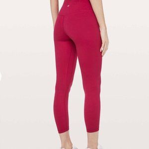 Lululemon Align Pant II 25" Ruby Red